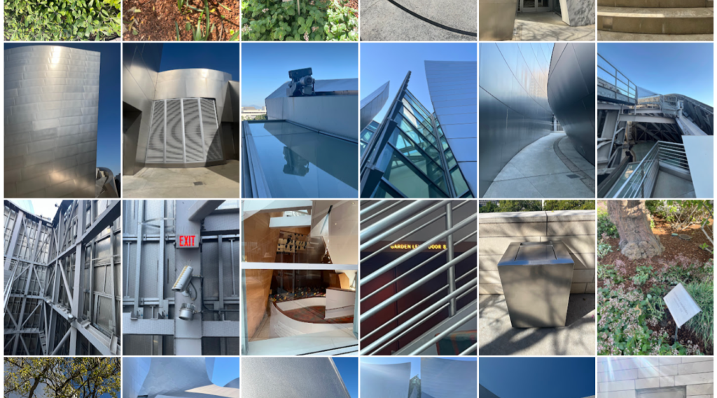 Snapshots from around Disney Hall